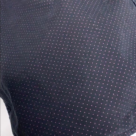 Beverly Hills Polo Club Casual Button Down shirt Large micro polka dot print - Picture 2 of 7